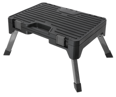 Krakk med verktøykasse og sammenleggbare bein, 23 cm