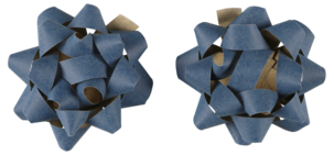 Presentrosett, papper, matt, 2-pack