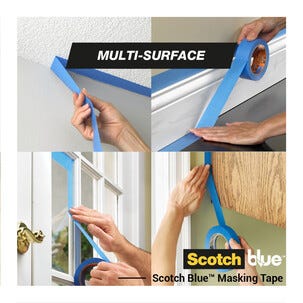 ScotchBlue blå maskeringsteip utendørs, smal, 24 mm × 41 m
