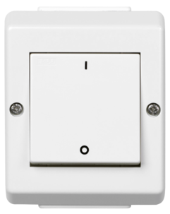 2-pol strømbryter påvegg utendørs, Elko RS