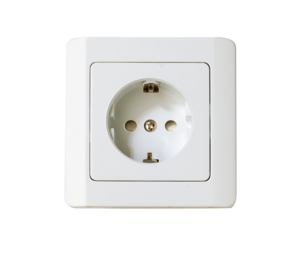 Vägguttag för infällnad