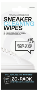 Rengöringsservetter för sneakers, 20-pack