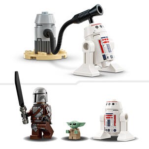 LEGO Star Wars Mando and Grogu’s N-1 Starfighter 75410, från 4 år