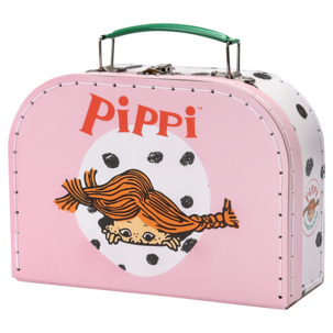 Pippi pappkoffert, rosa, fra 3 år