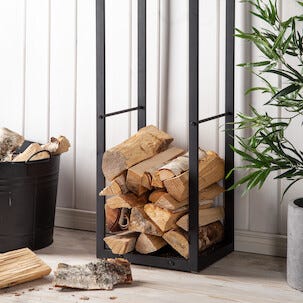 Halkoteline sisälle 110 cm metallia 