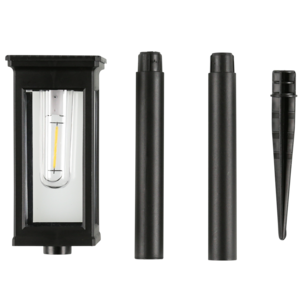 Northlight solcellslampa markspjut LED, 53 cm