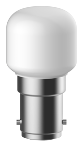 Clas Ohlson symaskinpære LED B15d