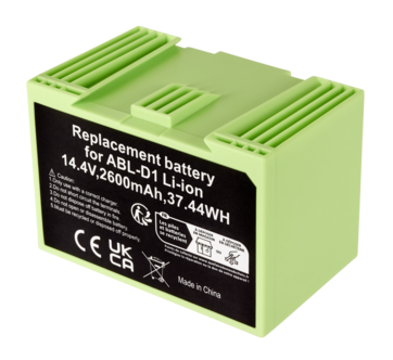 Batteri iRobot Roomba e5/i7-serien, 14,4 V/2600 mAh, Li-Ion