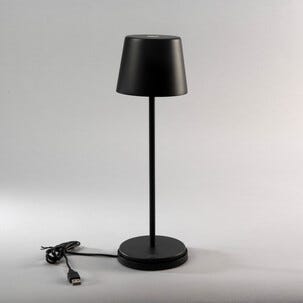 Konstsmide Vence bordlampe med USB-lading