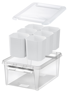 SmartStore Home förvaringslåda med lock