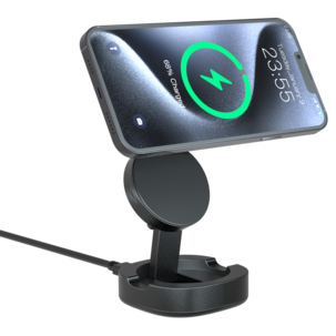 Trådløs Qi2-lader sammenleggbar, 15 W