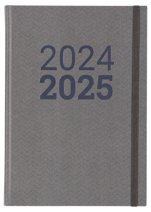 Ukekalender 2024 / 2025 A5, grå