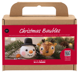Creativ Company Gör egna julgranskulor, från 6 år