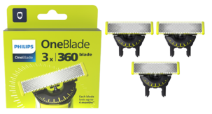 Philips OneBlade 360 utbytesblad 3-pack, QP430/50