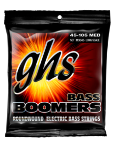 Strängar för elbas GHS Bass Boomers 45-105
