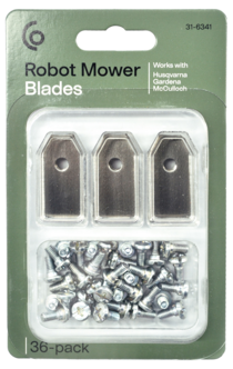 Terät ruohonleikkureihin Gardena, Husqvarna ja McCulloch