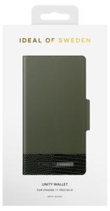 Plånboksfodral iPhone 11 Pro, iDeal of Sweden Unity Wallet