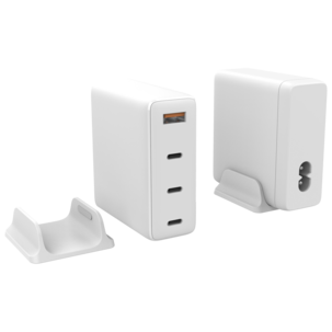 Ladestasjon USB-C/A 4 porter GaN PD, 140 W