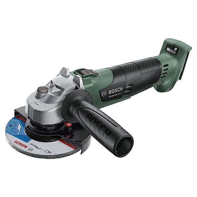 Bosch AdvancedGrind 18 Solo vinkelsliper | Clas Ohlson Bosch AdvancedOrbit 18 eksentersliper | Clas Ohlson