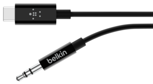 Ljudkabel  USB-C till 3,5 mm, Belkin