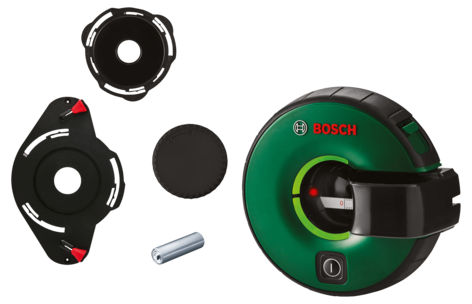 Bosch Atino Basic Linjalaser, jossa mittanauha