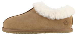 Varma innetofflor mocka dam och herr, beige