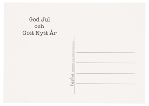 Julekort enkle, 10-pk