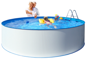 Fristående trädgårdspool 