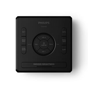 Philips R4600 klockradio med DAB+ och USB-C