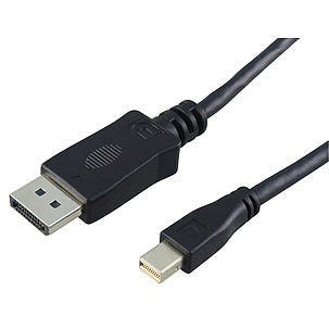 Adapterkabel Mini DisplayPort til DisplayPort 