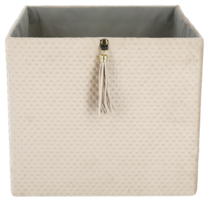 Säilytyslaatikko neliö sametti