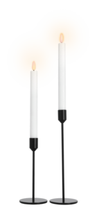 LED-lys kronelys 24 cm, 2-pakning, Northlight