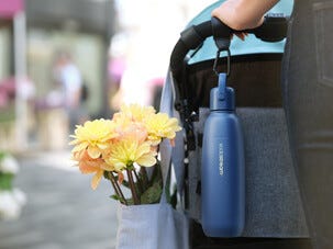 Sodastream Fizz & Go flaska, rostfritt stål, 0,9 l