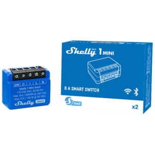 Shelly 1 Mini Gen3 smartrelé wifi 8 A
