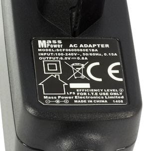 Strømadapter Exibel 6 V/0,8 A