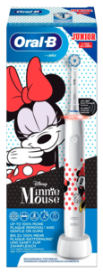 Oral-B Junior Minnie Mouse Sähköhammasharja, yli 6-vuotiaille lapsille