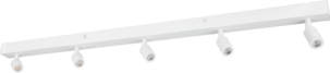 Northlight Leon taklampa med 5 spotlights, 80 cm