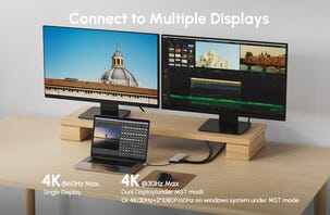 USB-C dokkingstasjon, 12 porter
