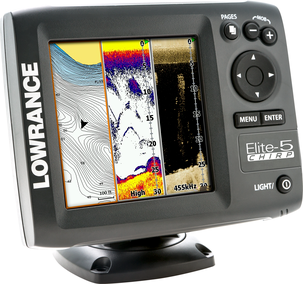Ekolod/plotter Lowrance Elite-5 CHIRP