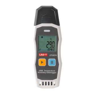 UNI-T UT330TH datalogger, fukt- och temperaturlogger