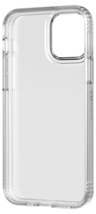 Tech21 Evo Clear mobildeksel til iPhone 12/12 Pro, støtbeskyttende
