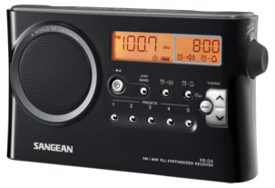 Sangean PR-D4, AM/FM radio