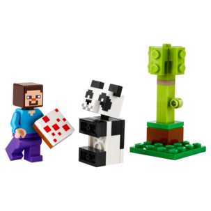 LEGO Minecraft Steve och pandaunge 30672 minipåse, från 6 år