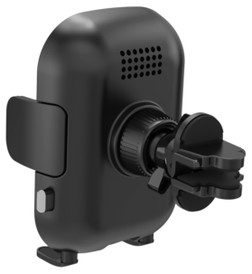 Mobilhållare med snabb trådlös laddning (15 W) Mountcharge 15BK Celly