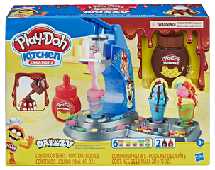 Play-Doh Drizzy Ice Cream Play Set, modelleire
