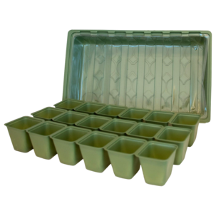 Weibulls Hobby drivhus innendørs, plast, 36 x 22 x 15 cm