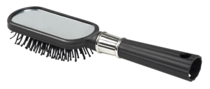 Hårborste med spegel