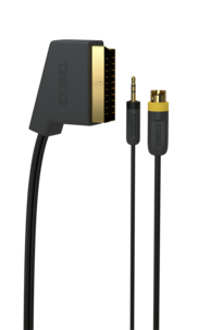 AV-kaapeli, S-video - SCART, Exibel