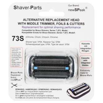 Rakhuvud 73S till rakapparat Braun Series 7