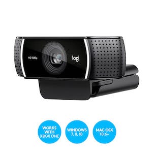 Logitech C922 Pro HD Stream Webcam med Full HD